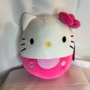 🤑SOLD🤑 NWT Hello Kitty Squishmallow - Pink and White
